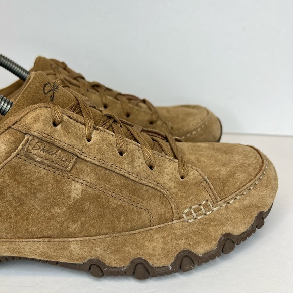 Skechers Women's Bikers Curbed 49336 Relaxed Fit Chocolate Casual Sneakers 9.5 - Picture 7 of 16